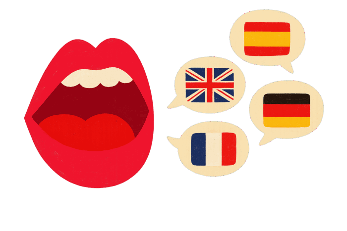 Ilustrace ke článku o tom, Jak se učit cizí jazyky ke kapitole výslovnost